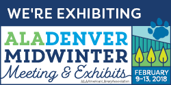 ALA Midwinter_ We Are Exhibiting